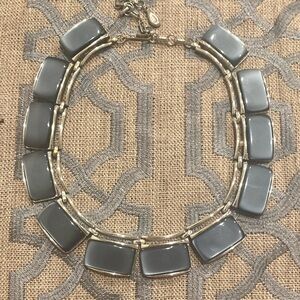 Vintage Gray and Silver Necklace